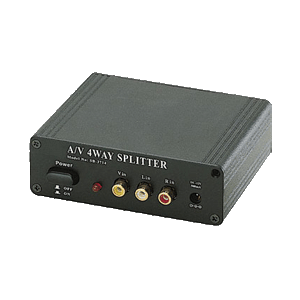 Video Distributor Amplifier 4 Ch